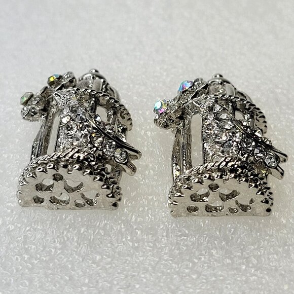 Birdcage Earrings Whimsy Earrings - Picture 8 of 10